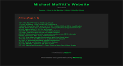 Desktop Screenshot of mikejmoffitt.com